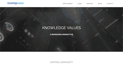 Desktop Screenshot of knowledge-values.com
